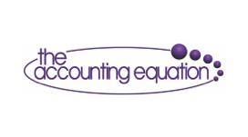The Accounting Equation logo using outsourced payroll services